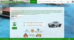 Desktop Screenshot of ecocarrentalbonaire.com